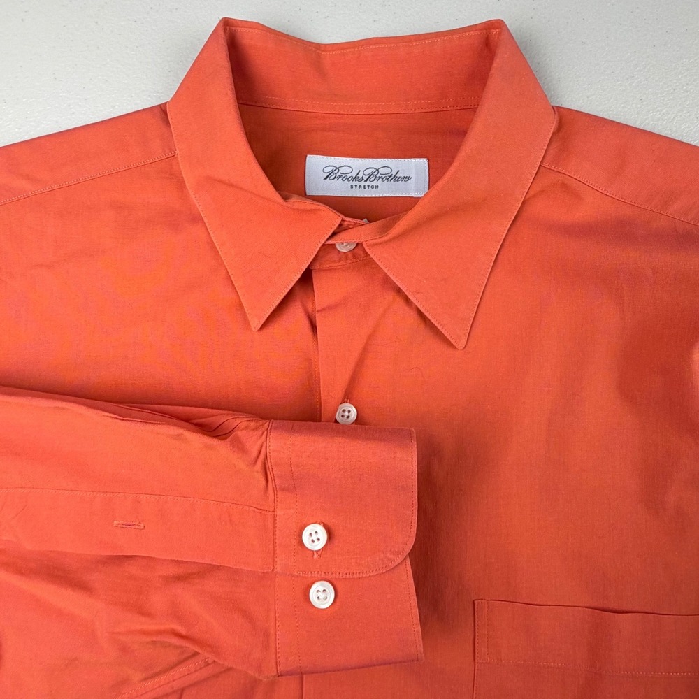 Brooks Brothers Orange Dress Shirt